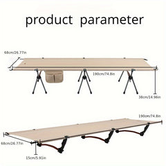 Portable Folding Bed for Travel Camping Office