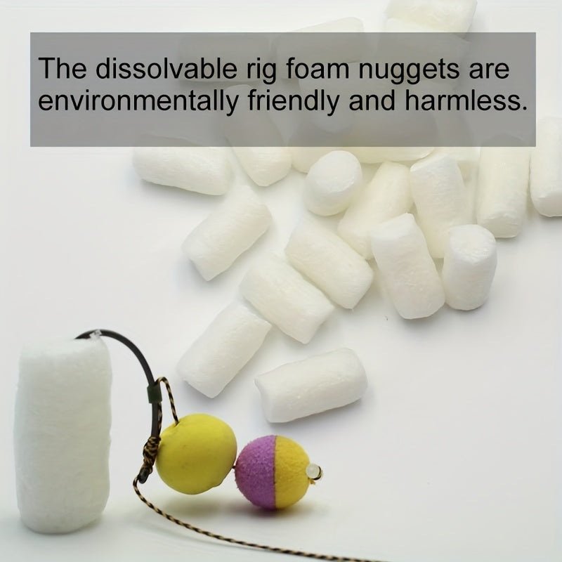 50/100pcs Carp Fishing PVA Nuggets Rig Foam Pop Up Boilies