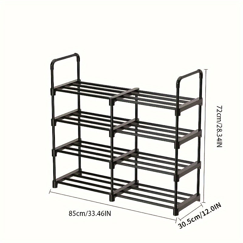 4 Layer Shoes Rack Storage Organizer Shelf Space Saving Shoes Shelf