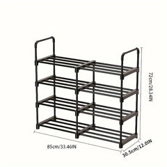 4 Layer Shoes Rack Storage Organizer Shelf Space Saving Shoes Shelf