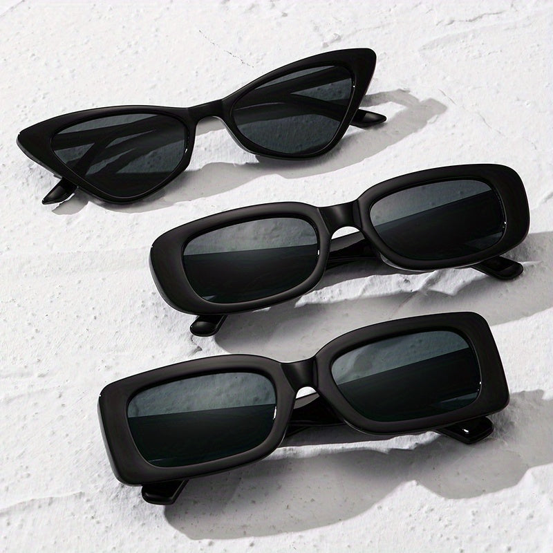 3 Pairs Men's UV Protection Sunglasses for Cycling Sports Travel