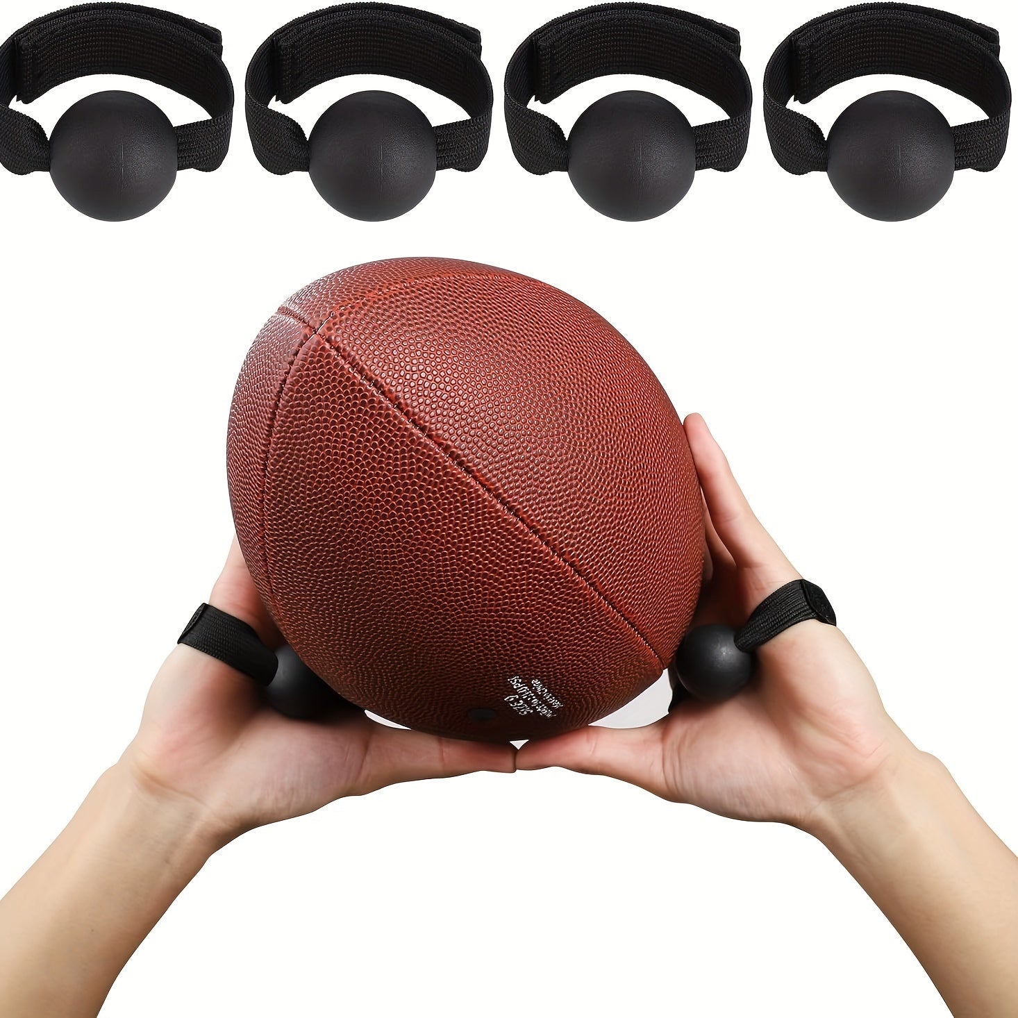 4pcs Football Catching Elastic Band Training Set