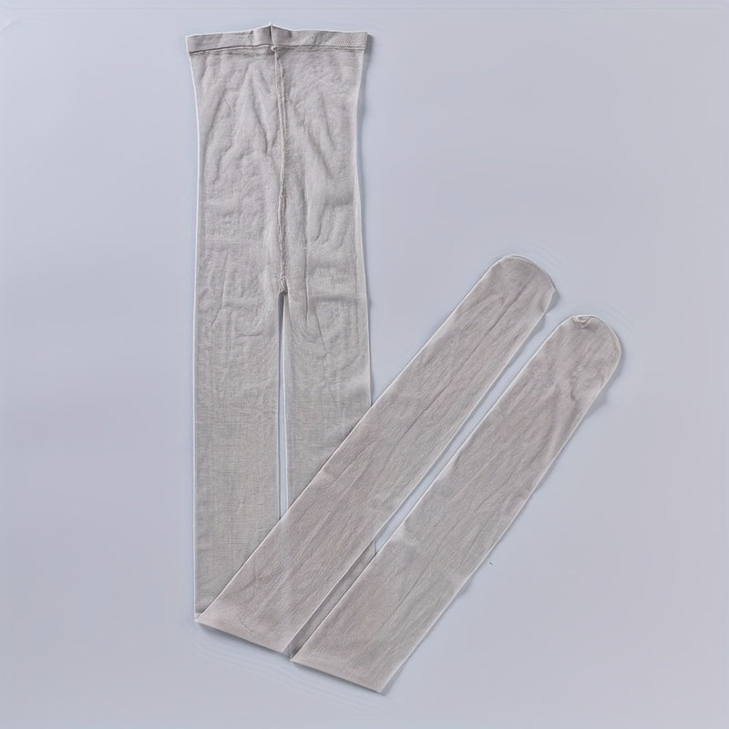 Ultra Thin High Waist Semi Sheer Pantyhose Women's Stockings
