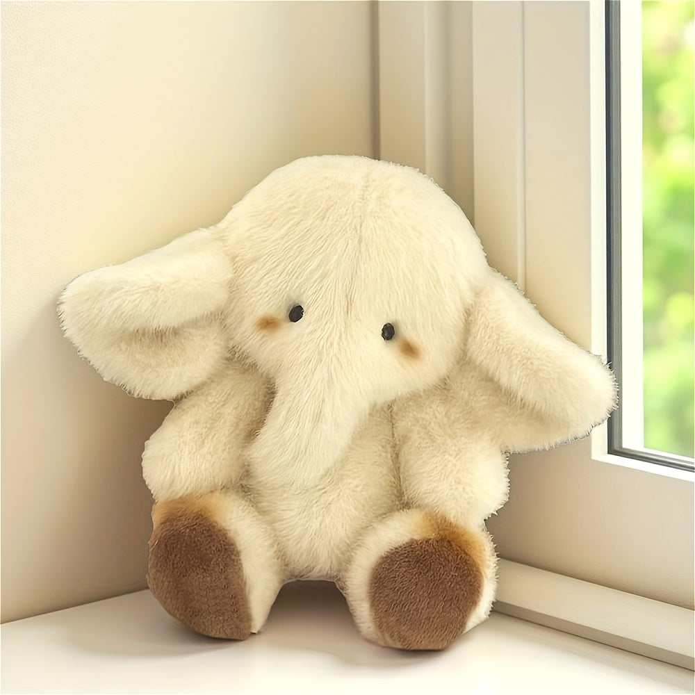 Cream Elephant Plush Toy - Perfect Holiday Gift for Kids