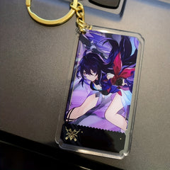 Anime Game Keychain Pendant Cartoon Acrylic Figure Collection Impacte Toys