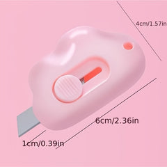 Girl Heart Cloud Mini Portable Student Utility Express Box Office