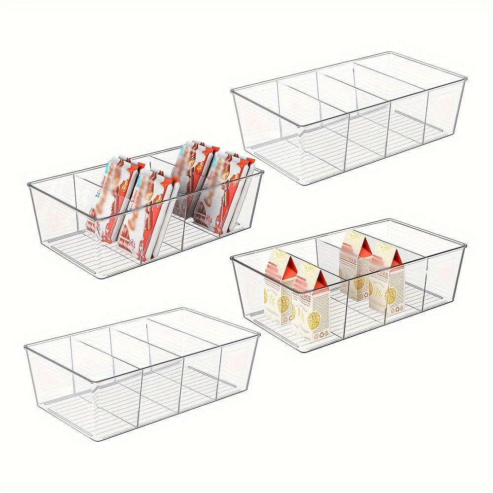 Desktop Tea Bag Drawer Storage Box Cosmetics Divided Storage Container