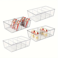 Desktop Tea Bag Drawer Storage Box Cosmetics Divided Storage Container