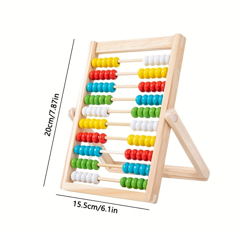 Wooden Abacus Stand for Learning Math