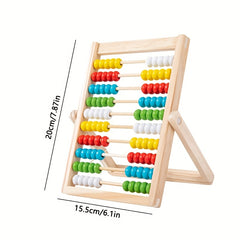 Wooden Abacus Stand for Learning Math