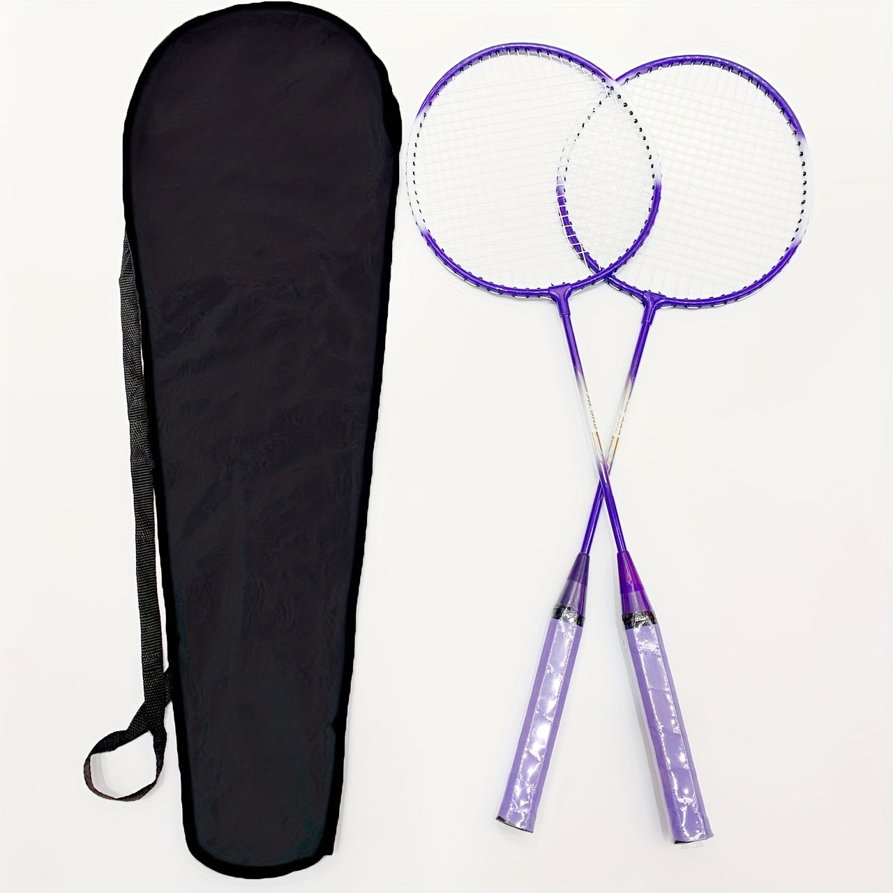 Portable Badminton Racquets Set for Students Couples & Outdoor Activities