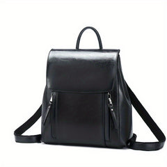 Stylish Solid Rucksack Large Capacity Bag For Work