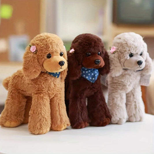 8-inch Simulative Dog Plush Toy Birthday Gift