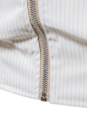 Men's Stand Collar Zipper Jacket Fall Winter