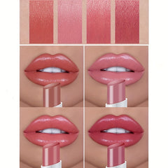 4 Pcs Cig Lipstick Kit Lip Balm High Pigmented Smudge Proof Lip Gloss Set