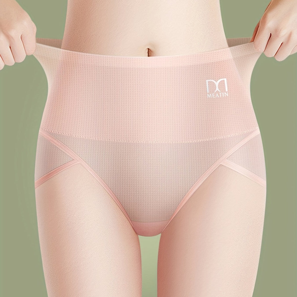 Letter Print Briefs Comfy & Breathable Stretchy Intimates Panties