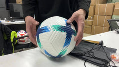 Classic No 5 PU Soccer Ball With Pump Standard Size 5 Football