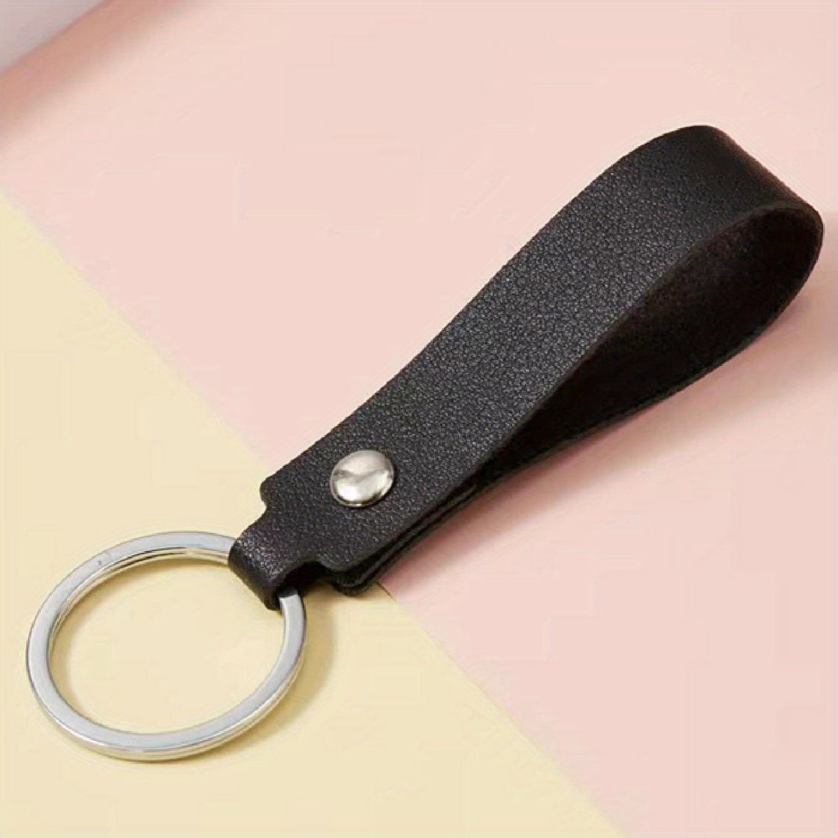 Leather Lanyard Keychain Keyring Bag Accessories Car Keychain Accessories