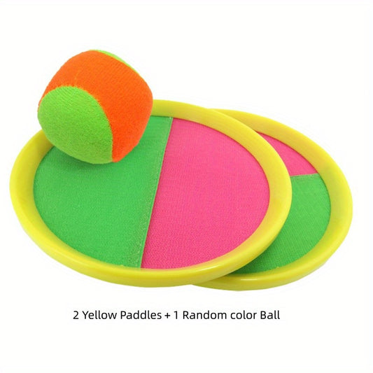 Kids Ball Toss And Catch Game Set - Outdoor Sports Toys