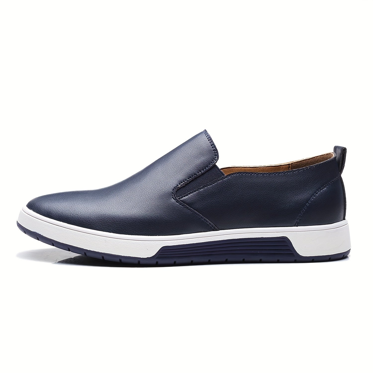 Men's Slip On Comfort Loafers Smart Casual Shoes Minimalist Flat