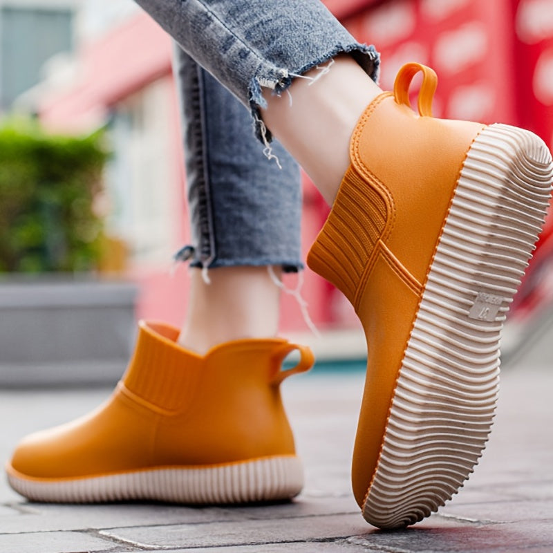 Women's Non-Slip Rubber Rain Boots Waterproof Water Boots