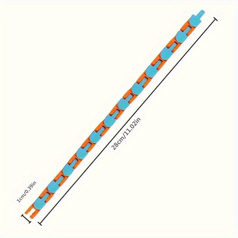 24 Link DIY Relaxation Chain - Transformable into Various Shapes - 8pcs