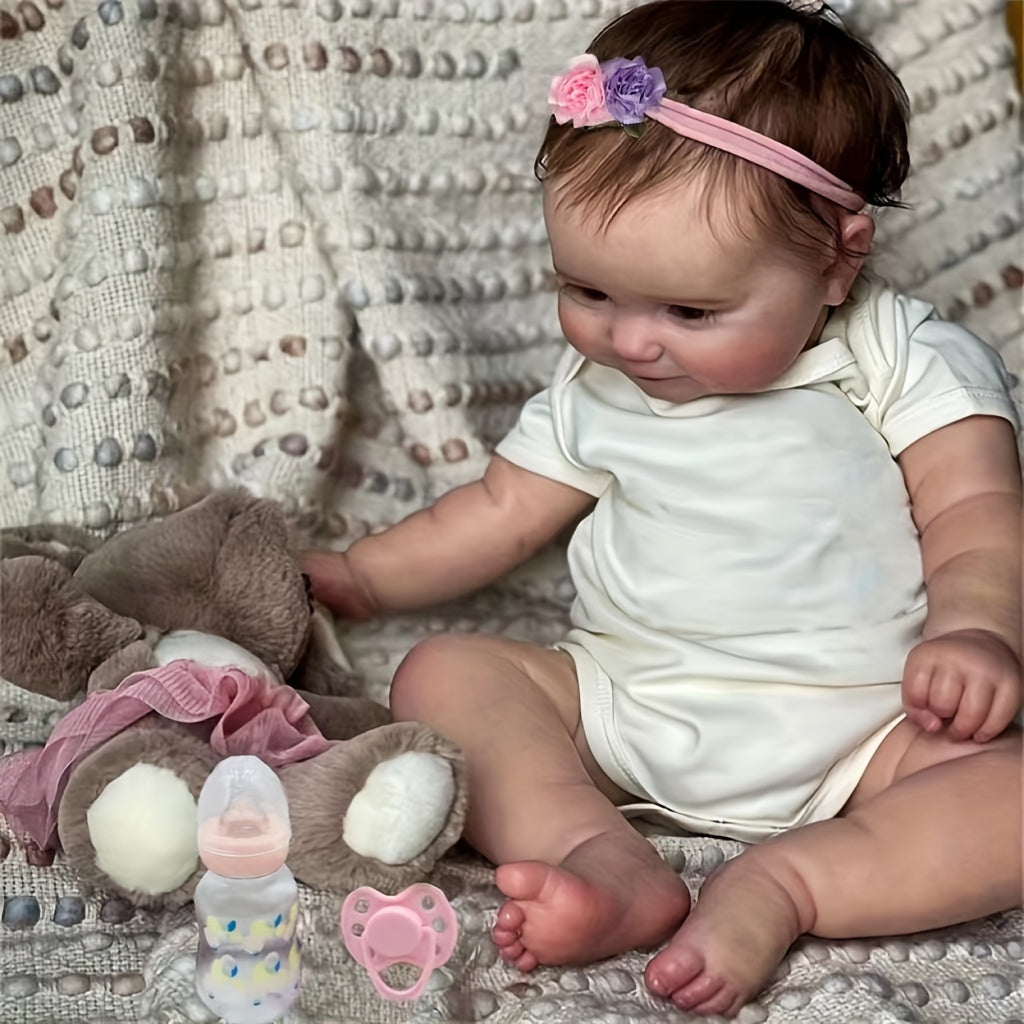 50.8cm Short Hair Reborn Doll - Birthday & Christmas Gift