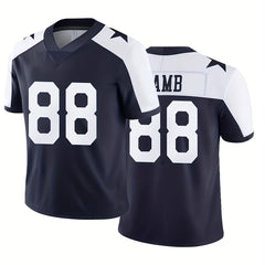 Youth American Football Jersey Breathable Embroidery Top