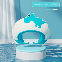 Baby Shampoo Cap Waterproof Ear Protector Dinosaur Pattern