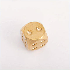 Solid Brass Dice for Party Drinking Game