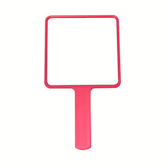 Handheld Makeup Vanity Mirror with Handle for Salon and Extensions