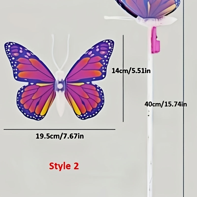 Christmas Flashing Butterfly Fairy Wand - Magic Wand Toy for Classmates