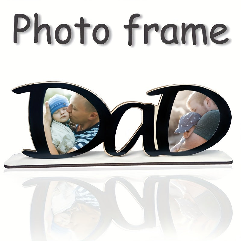 DaD Wooden Photo Frame for 7x9 cm Photo - Father's Gift