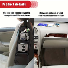 Car Seat Storage Hanging Bag Pocket Organizer Mesh Net Fits Cars SUVs Trucks