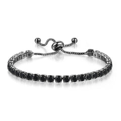 18K Plated Tennis Bracelet Full Zircon Chain Personality Hand Jewelry
