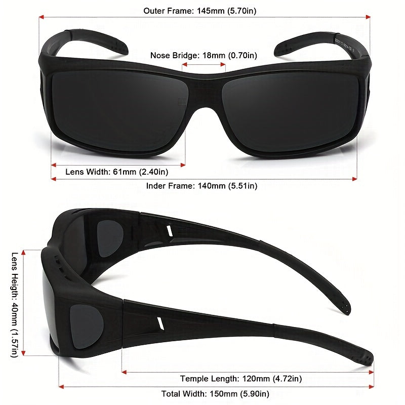 Men's Polarized Sunglasses for Outdoor Sports UV Protection