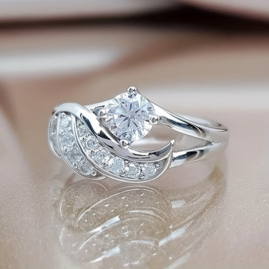 Zircon Angel Wing Ring Men & Women Jewelry