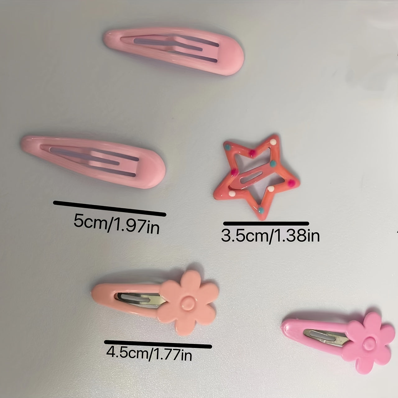 20pcs Colorful Hair Clips for Girls