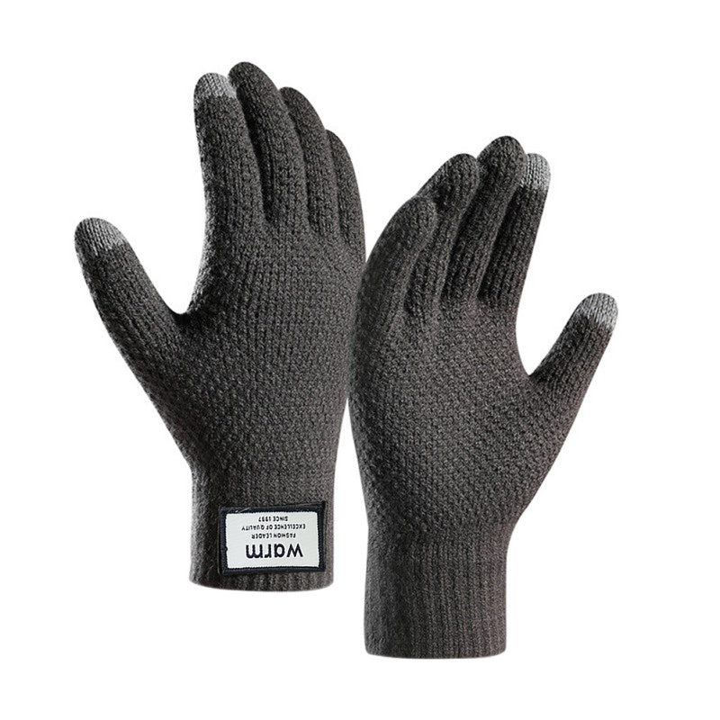 Touch Screen Winter Warm Knitted Gloves for Men & Women