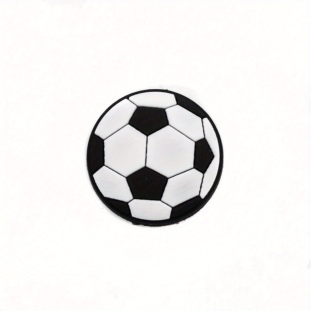 Sports Shoe Charms Soccer Basketball Series Clog Sandal Accessories