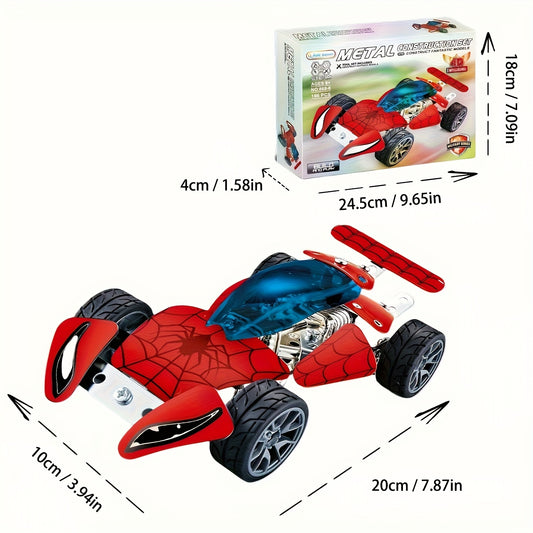 Metal Car Model Building Toys 166pcs Set for Kids