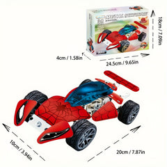 Metal Car Model Building Toys 166pcs Set for Kids