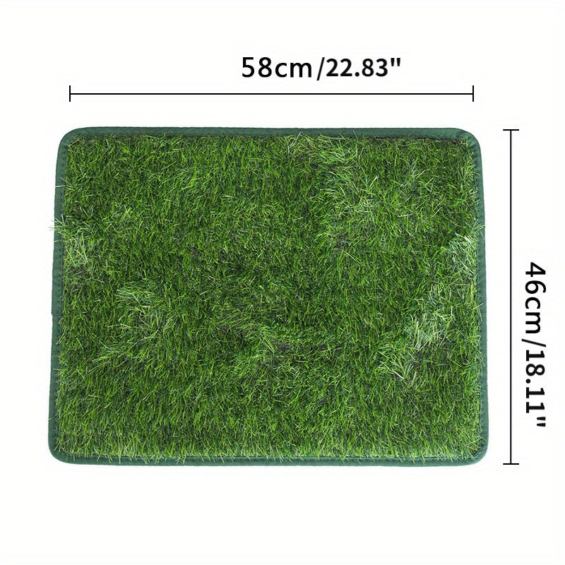 Artificial Grass Dog Potty Pad - Easy to Clean & Odor Resistant