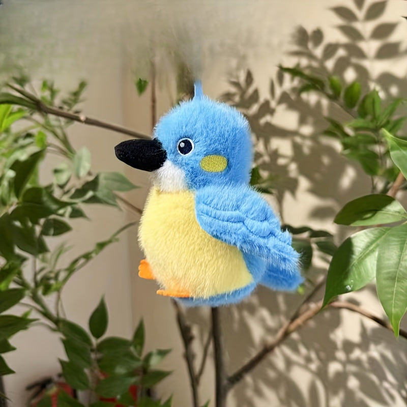 Cartoon Shoulder Pet Bird Plush Toy Fun Little Bird Children's Gift