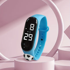 Youth Soccer Watch for Kids with Cartoon Design