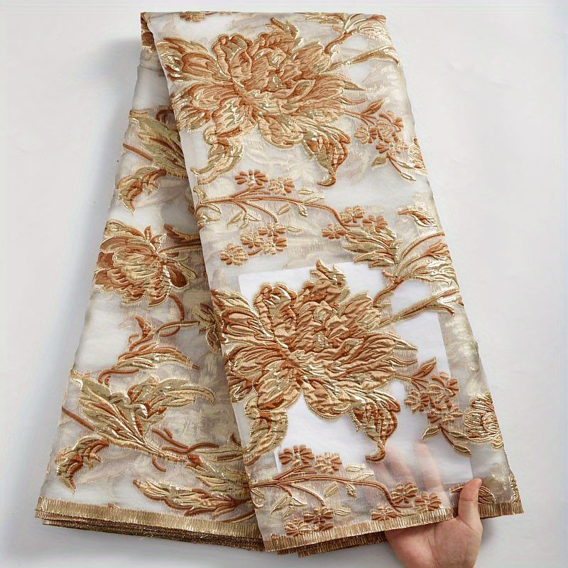 African Organza Lace Fabric French Tulle Lace Material