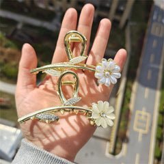 Sunflower Hair Claw Clip Non Slip Strong Hold Grip Hair Jaw Clip