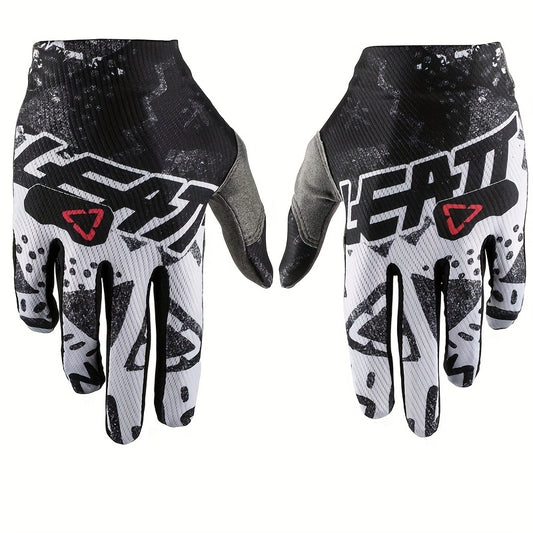Men's Windproof Outdoor Cycling Gloves Motorcycle Full Finger Gloves