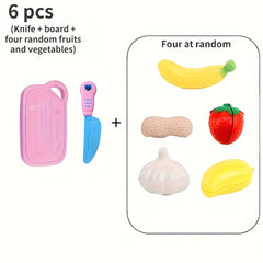 Creative Fruit Cut Kitchen Set Game Training Thinking