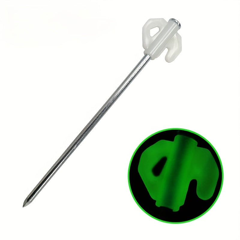 Luminous Canopy Ground Nails Tent Pegs Stakes for Camping